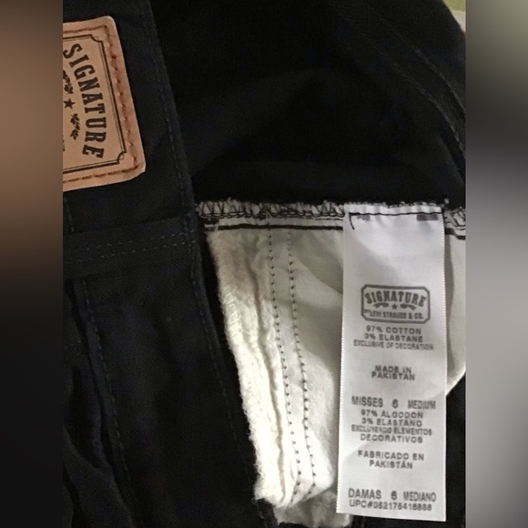 Levi’s EUC Signature Levi Strauss Bootcut JET BLACK - Picture 11 of 11